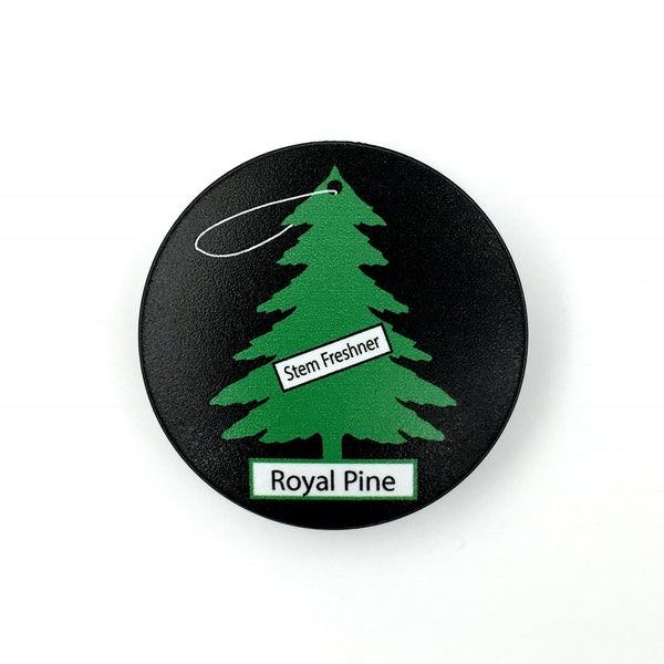 The Stem Freshner- a 2 piece, custom designed bicycle stem caps to replace your current headset cover or stem cap