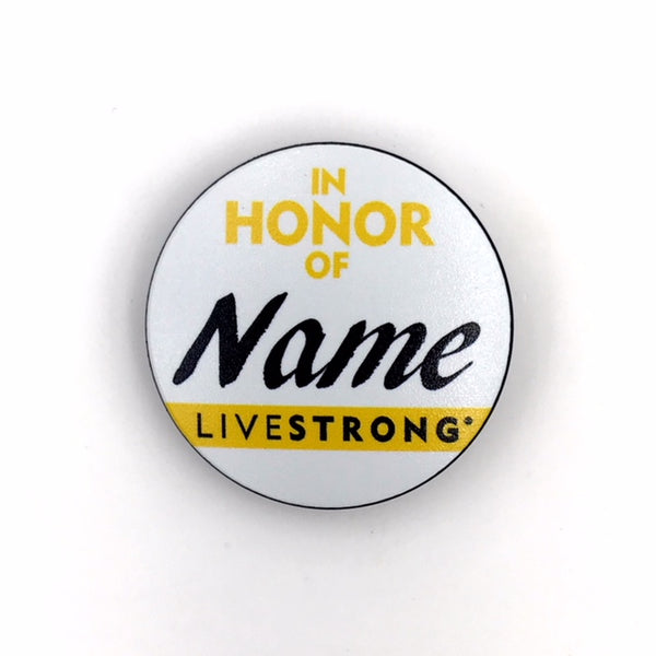The Livestrong "HONOR" Stem Cover Classic Custom