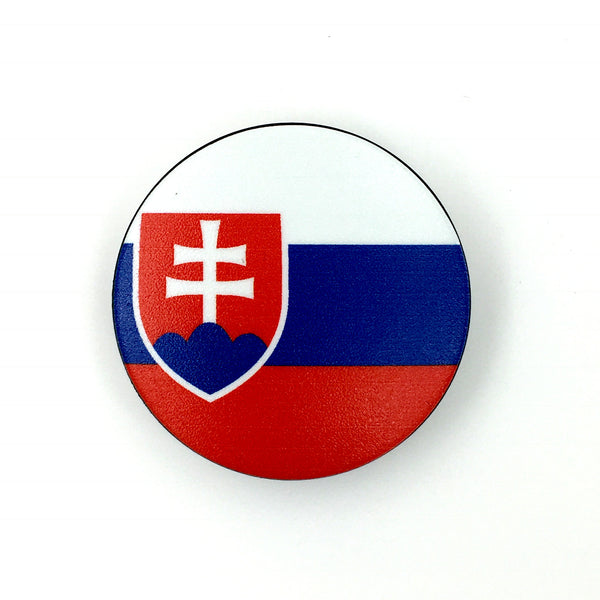 The Slovakia Stem Cover- a 2 piece, custom designed bicycle stem caps to replace your current headset cover or stem cap.