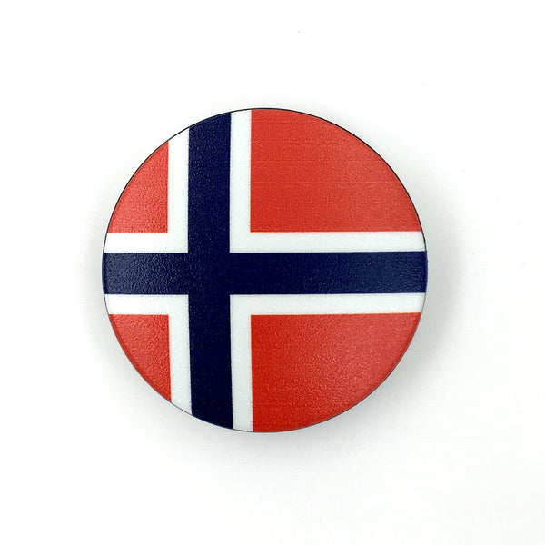 The Norway- a 2 piece, custom designed bicycle stem caps to replace your current headset cover or stem cap.