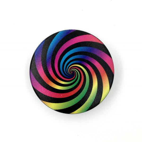 The Spiral Stem Cover- a 2 piece, custom designed bicycle stem caps to replace your current headset cover or stem cap.