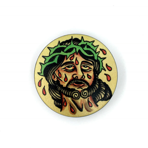 The JC Stem Cover-  a 2 piece, custom designed bicycle stem caps to replace your current headset cover or stem cap.