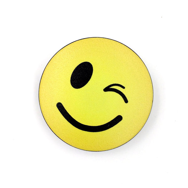 The Smiley Stem Cover- a 2 piece, custom designed bicycle stem caps to replace your current headset cover or stem cap.