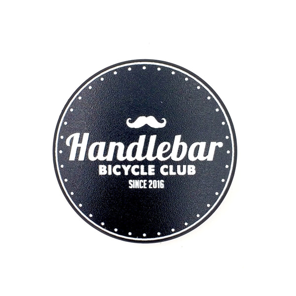 a 2 piece, custom designed bicycle stem caps to replace your current headset cover or stem