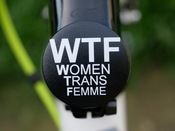 Starr Walker- a 2 piece, custom designed bicycle stem caps to replace your current headset cover or stem cap.