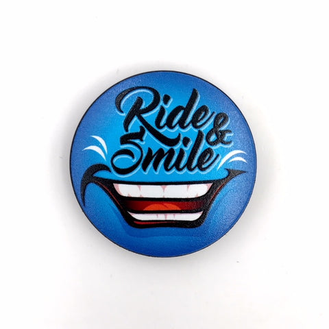 The Ride & Smile Stem Cover