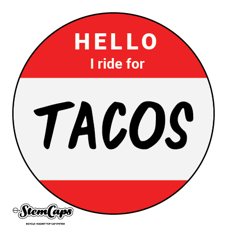 The Hello I Ride For ____________ Stem Cover