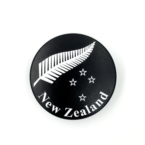 The New Zealand Stem Cover-  a 2 piece, custom designed bicycle stem caps to replace your current headset cover or stem cap.