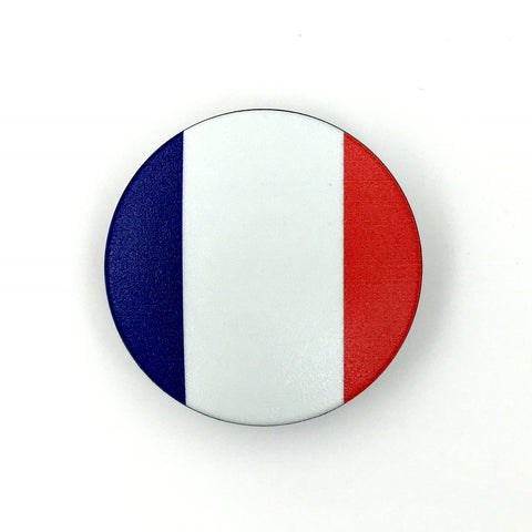 The France Stem Cover-  a 2 piece, custom designed bicycle stem caps to replace your current headset cover or stem cap.