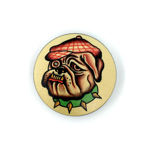 The Dapper Dog Stem Cover-  a 2 piece, custom designed bicycle stem caps to replace your current headset cover or stem cap.