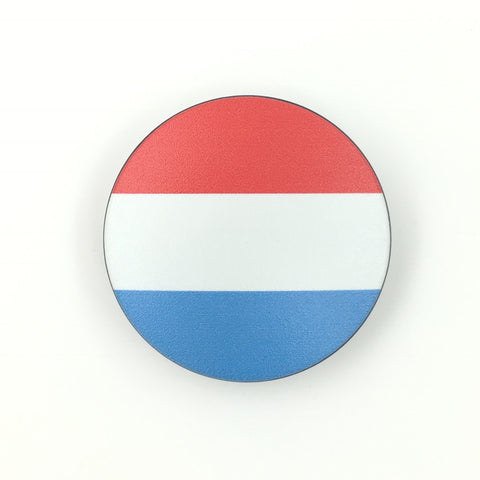 Luxembourg Stem Cover- a 2 piece, custom designed bicycle stem caps to replace your current headset cover or stem cap.