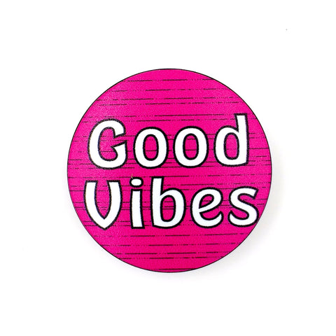 The Good Vibes Stem Cover-  a 2 piece, custom designed bicycle stem caps to replace your current headset cover or stem cap.