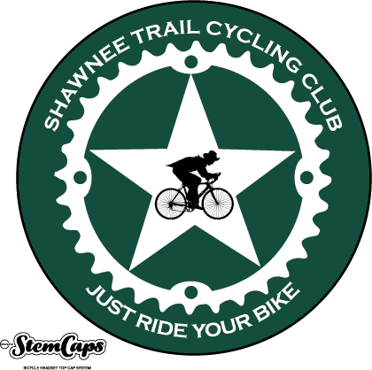 The Shawnee Trail Cycling Club Green Stem Cover