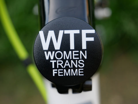 Starr Walker- a 2 piece, custom designed bicycle stem caps to replace your current headset cover or stem cap.